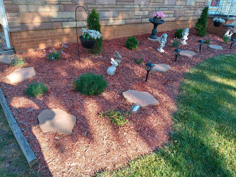 Example of landscaping work in Cleveland Ohio by Lawn Leaders